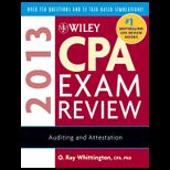 Wiley CPA Examination Review Auditing
