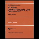 Modern Constitutional Law, 2001 Supplement