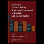 Handbook of Clinical Rating Scales and Assessment in Psychiatry and Mental Health Handbook of Clinical Rating Scales and Assessment in Psychiatry and Mental Health