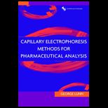 Capillary Electrophoresis Methods for 