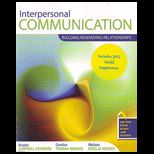 Interpersonal Communication, 2012 Media Edition