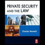 Private Security and Law