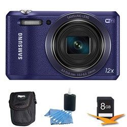 Samsung WB35F Smart Digital Camera Purple Kit