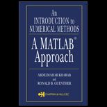 Introduction to Numerical Methods  A MATLAB Approach