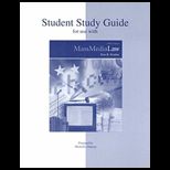 Mass Media Law, 2000 Edition (Student Study Guide)