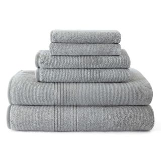 Performance Plus Bath Towels, Gray