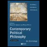 Contemporary Political Philosophy  An Anthology