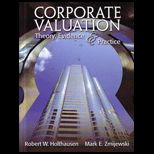 Corporate Valuation Theory, Evidence and Practice