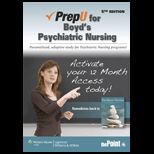 Psychiatric Nursing PrepU Access