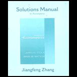 Introduction to Econometrics Student Solution Manual