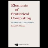 Elements of Statistical Computing