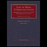 Law of Mass Communications