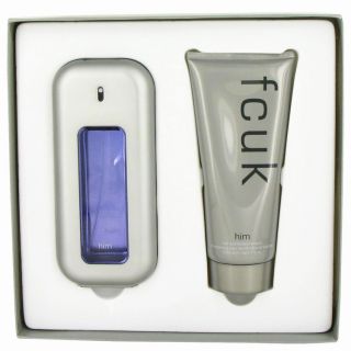 Fcuk for Men by French Connection, Gift Set   3.4 oz Eau De Toilette Spray + 6.8