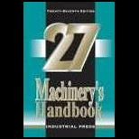 Machinerys Handbook, 27th Edition (Large Print)   Text Only