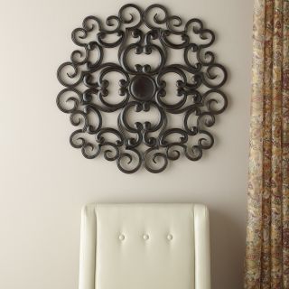 Val Metal Wall Art, Black