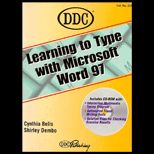Learning Keyboarding and Word Processing with Microsoft Word 97 (Learning Series) / With CD