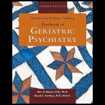 American Psychiatric Publishing Textbook of Geriatric Psychiatry