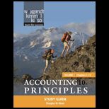 Accounting Principles  Std. Guide Volume I, Chapter 1 12