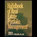 Handbook of Real Estate Portfolio Management