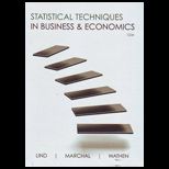 Statistical Techniques in Business and Economics   With CD