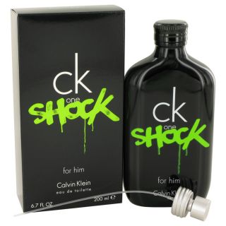 Ck One Shock for Men by Calvin Klein EDT Spray 6.7 oz