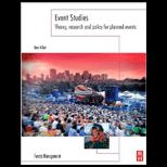 Event Studies  Theory, Research and Policy for Planned Events
