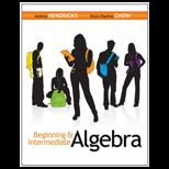 Beginning and Intermediate Algebra   With Access
