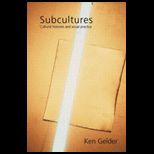 Subcultures  Cultural Histories and Social