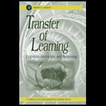 Transfer of Learning  Cognition, Instruction, and Reasoning