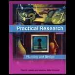 Practical Research Planning and Design   Text
