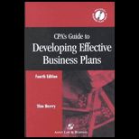 CPAs Guide to Developing Effective Business Plans / With CD
