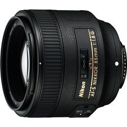 Nikon 85mm f/1.8G AF S NIKKOR Lens for Nikon Digital SLR Cameras (2201)