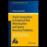 Oracle Inequalities in Empirical Risk Minimization and Sparse Recovery Problems