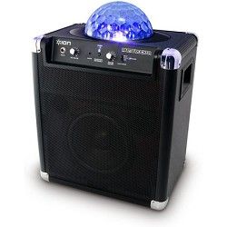 Ion Audio Party Rocker Bluetooth Portable Sound System with Microphone Built In