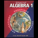 Algebra 1   With Tutor CD