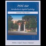 PSYC260 Introduction to Applied Psychology  (Custom)