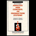 Analysis and Control of Production Systems