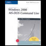 New Perspectives on Microsoft MS DOS Command Line  Brief Enhanced