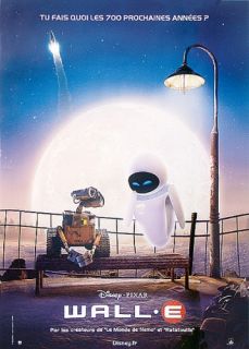 WALL E FRENCH MOVIE POSTER