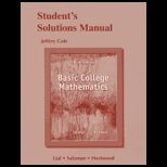 Basic College Mathematics  Stud. Solution Manual