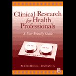 Clinical Research for Health Professional