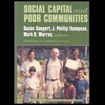 Social Capital and Poor Communities