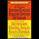 New World Spanish / English  English / Spanish Dictionary