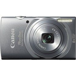 Canon PowerShot ELPH 140 IS 16MP 8x Opt Zoom Digital Camera   Grey