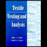 Textile Testing and Analysis