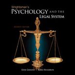 Wrightsmans Psychology and the Legal System