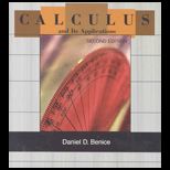 Calculus and Its Application  Chp. 1 10 (Custom)