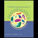 Problem Solving Approach to Mathematics   Package