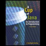 Cup of Java  An Introduction to Programming