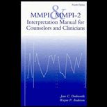 MMPI and MMPI 2  Interpretation Manual for Counselors and Clinicians